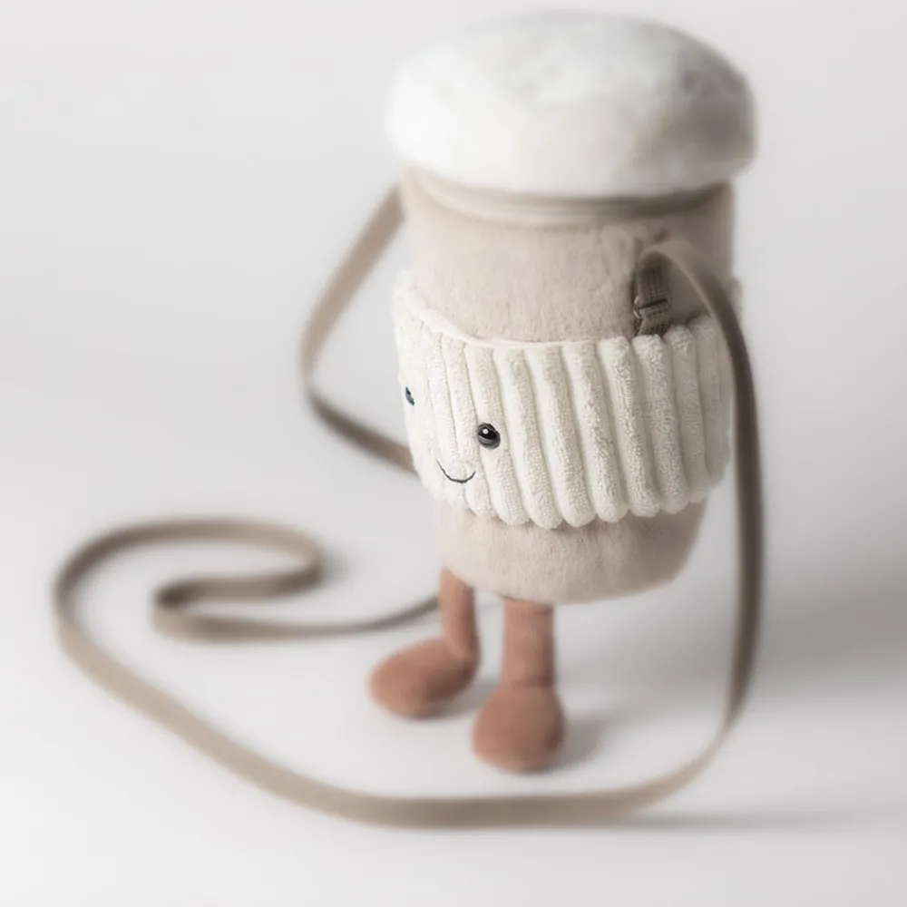 Jellycat Amuseables Coffee-To-Go Bag