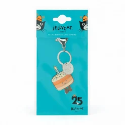 Jellycat Amuseables Jellina Birthday Cake Keyring