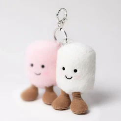 Jellycat Amuseables Pair of Marshmallows Bag Charm