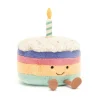 Jellycat Amuseables Rainbow Birthday Cake