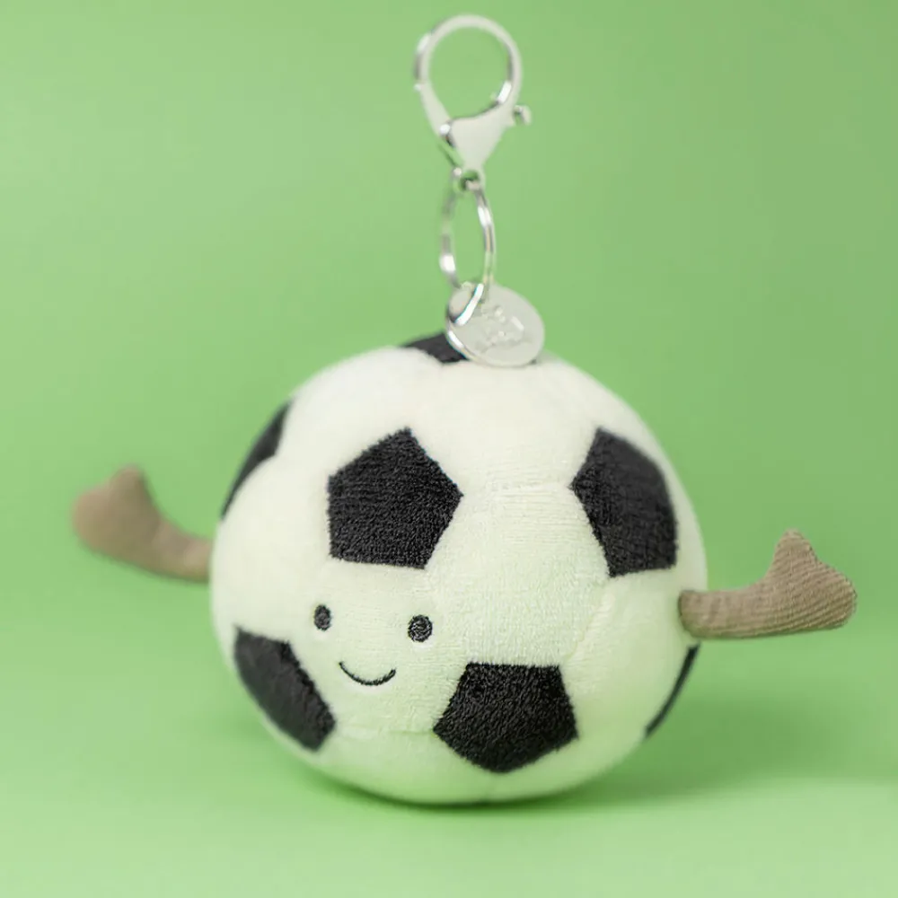 Jellycat Amuseables Sports Football Bag Charm