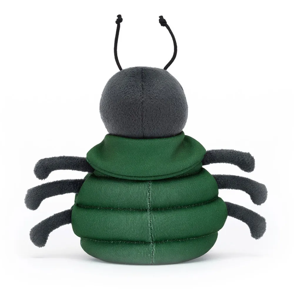 Jellycat Anoraknid Black Spider