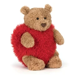 Jellycat Bartholomew Bear 'Heartthrob'