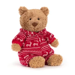 Jellycat Bartholomew Bear Winter Pyjamas