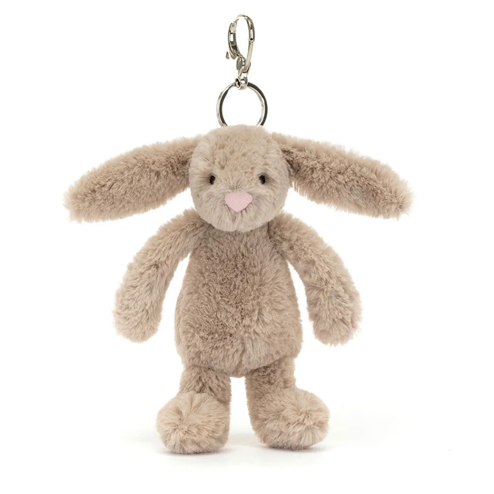 Jellycat Bashful Beige Bunny Bag Charm