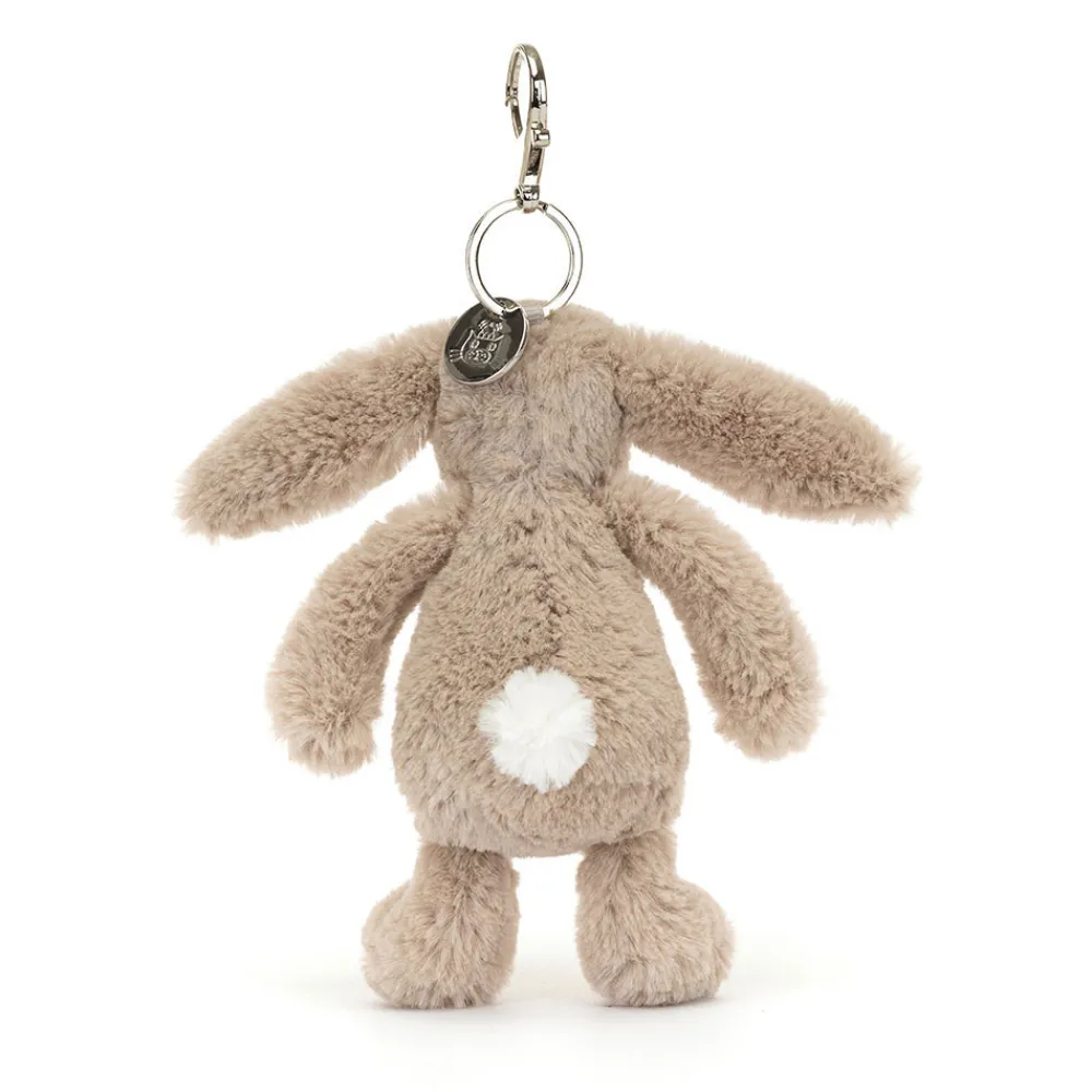 Jellycat Bashful Beige Bunny Bag Charm
