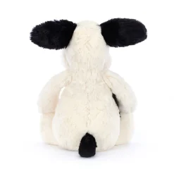 Jellycat Bashful Black & Cream Puppy