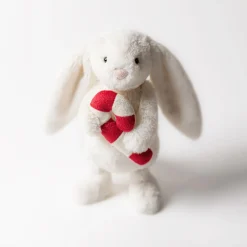 Jellycat Bashful Bunny with Candy Cane