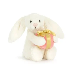 Jellycat Bashful Bunny with Present
