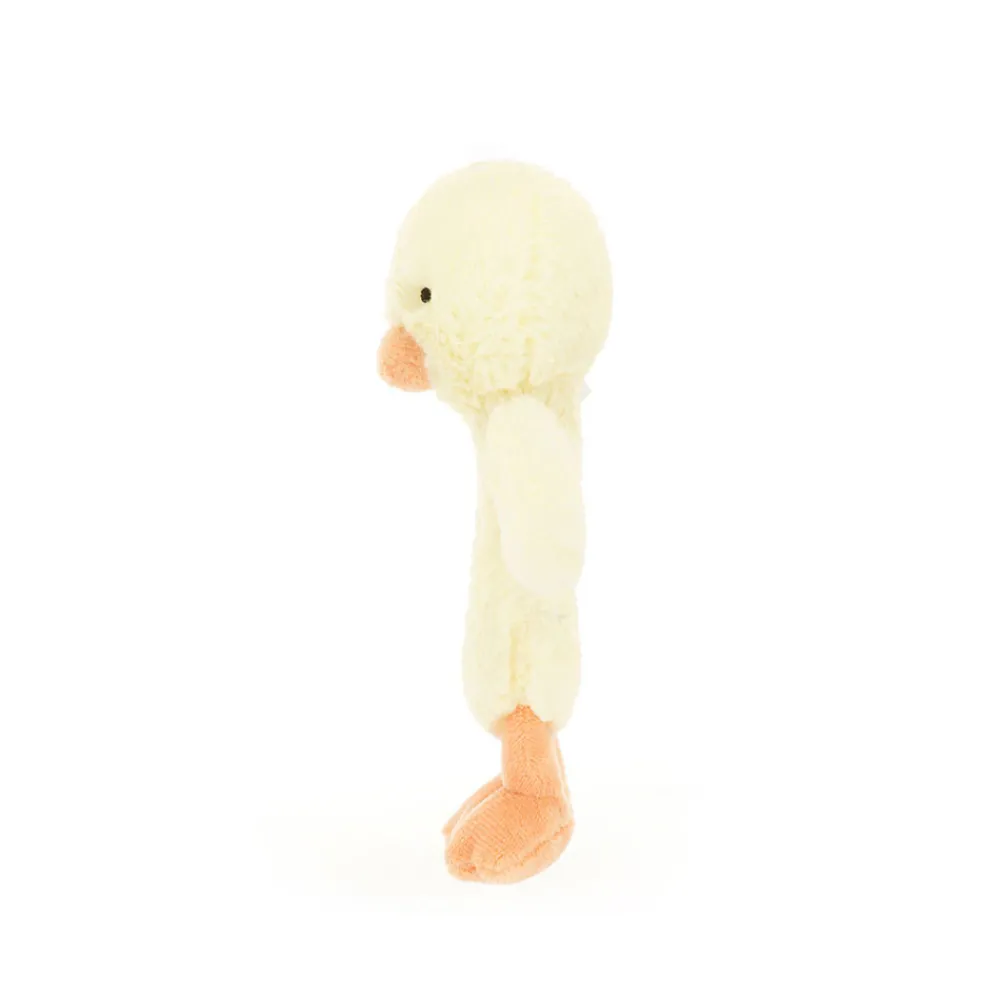 Jellycat Bashful Duckling Ring Rattle