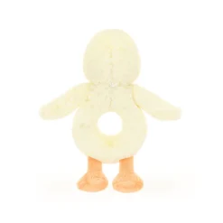 Jellycat Bashful Duckling Ring Rattle