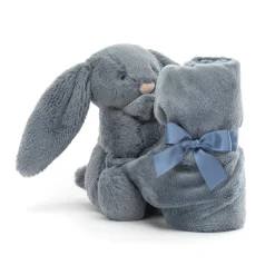 Jellycat Bashful Dusky Blue Bunny Soother