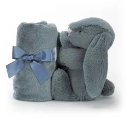 Jellycat Bashful Dusky Blue Bunny Soother