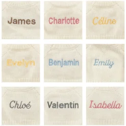 Jellycat Bashful Luxe Bunny Rosa with Personalised Cream Jumper