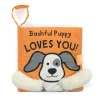 Jellycat Bashful Puppy Loves You Book