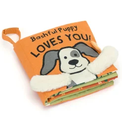 Jellycat Bashful Puppy Loves You Book