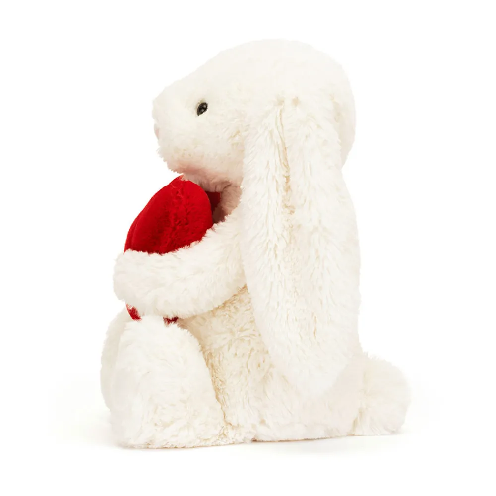 Jellycat Bashful Red Love Heart Bunny
