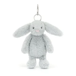 Jellycat Bashful Silver Bunny Bag Charm