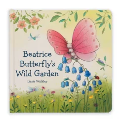 Jellycat Beatrice Butterfly's Wild Garden Book and Beatrice Butterfly