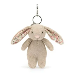 Jellycat Blossom Beige Bunny Bag Charm
