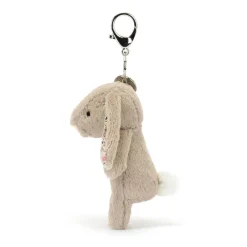 Jellycat Blossom Beige Bunny Bag Charm
