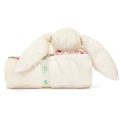 Jellycat Blossom Cream Bunny 'Berry' Blankie
