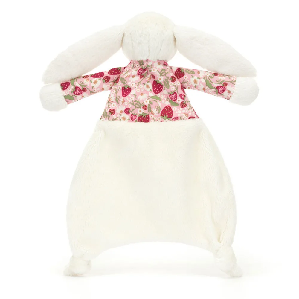 Jellycat Blossom Cream Bunny 'Berry' Comforter