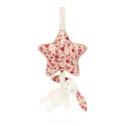 Jellycat Blossom Cream Bunny 'Berry' Musical Pull