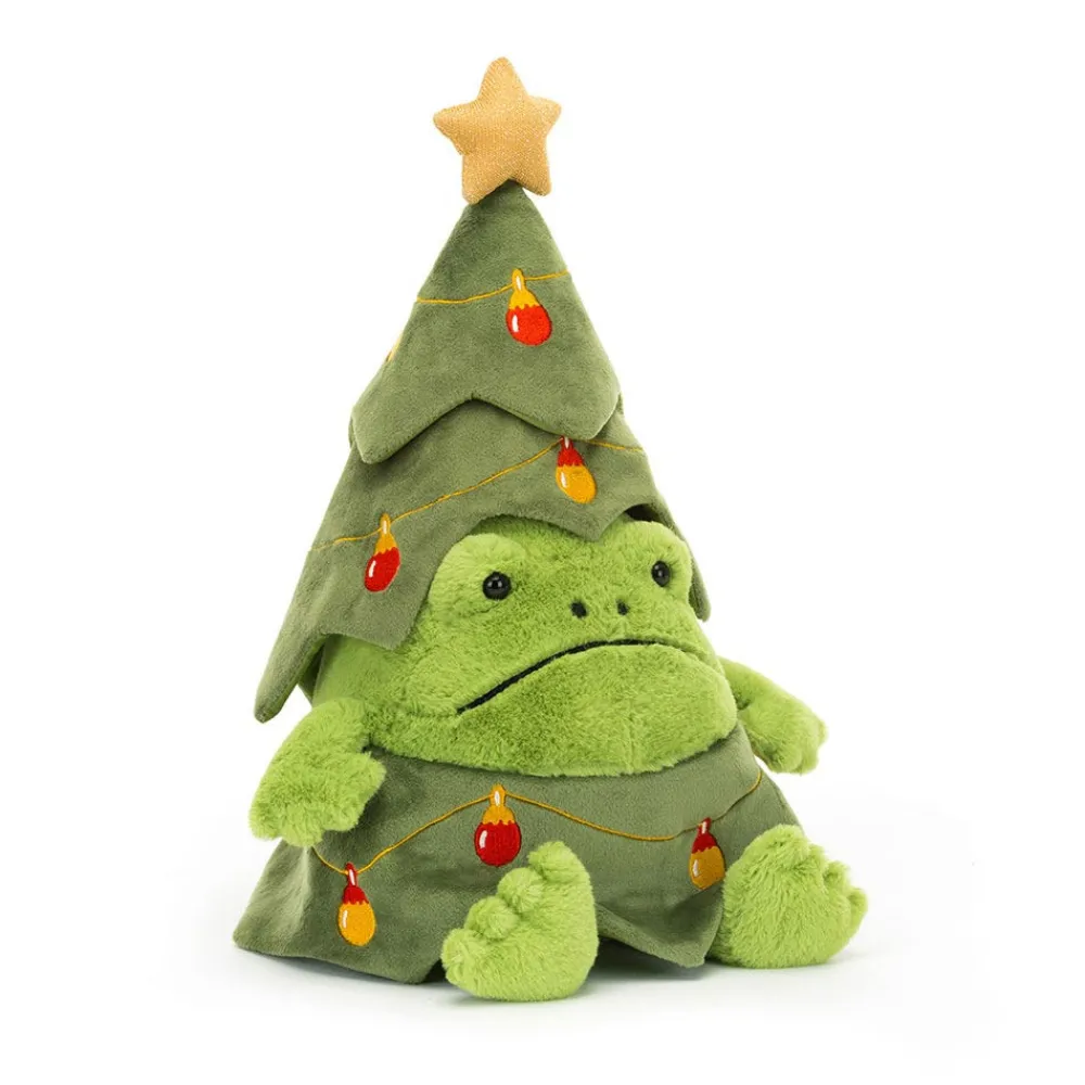 Jellycat Christmas Tree Ricky Rain Frog