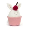 Jellycat Dainty Dessert Bunny Cupcake