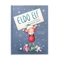 Jellycat Eldo Elf and the Patchwork Bashful Bunny Book