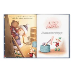 Jellycat Eldo Elf and the Patchwork Bashful Bunny Book and Eldo Elf