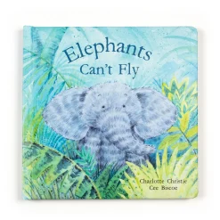 Jellycat Elephants Can't Fly Book