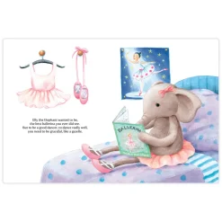 Jellycat Elly Ballerina Book