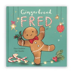 Jellycat Gingerbread Fred Book