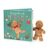 Jellycat Gingerbread Fred Book and Jolly Gingerbread Fred Original