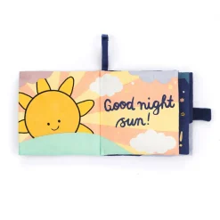 Jellycat Hello Moon Fabric Book and Amuseables Moon Medium