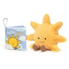 Jellycat Hello Sun Fabric Book and Amuseables Sun Medium