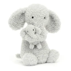 Jellycat Huddles Grey Elephant