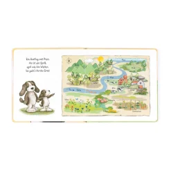 Jellycat Hundchen Schnuck Und Sein Papa Buch and Bashful Fudge Puppy Medium