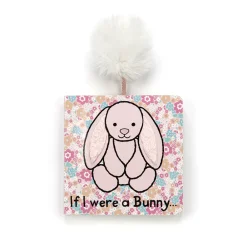 Jellycat If I Were a Bunny Book and Bashful Blush Bunny Medium