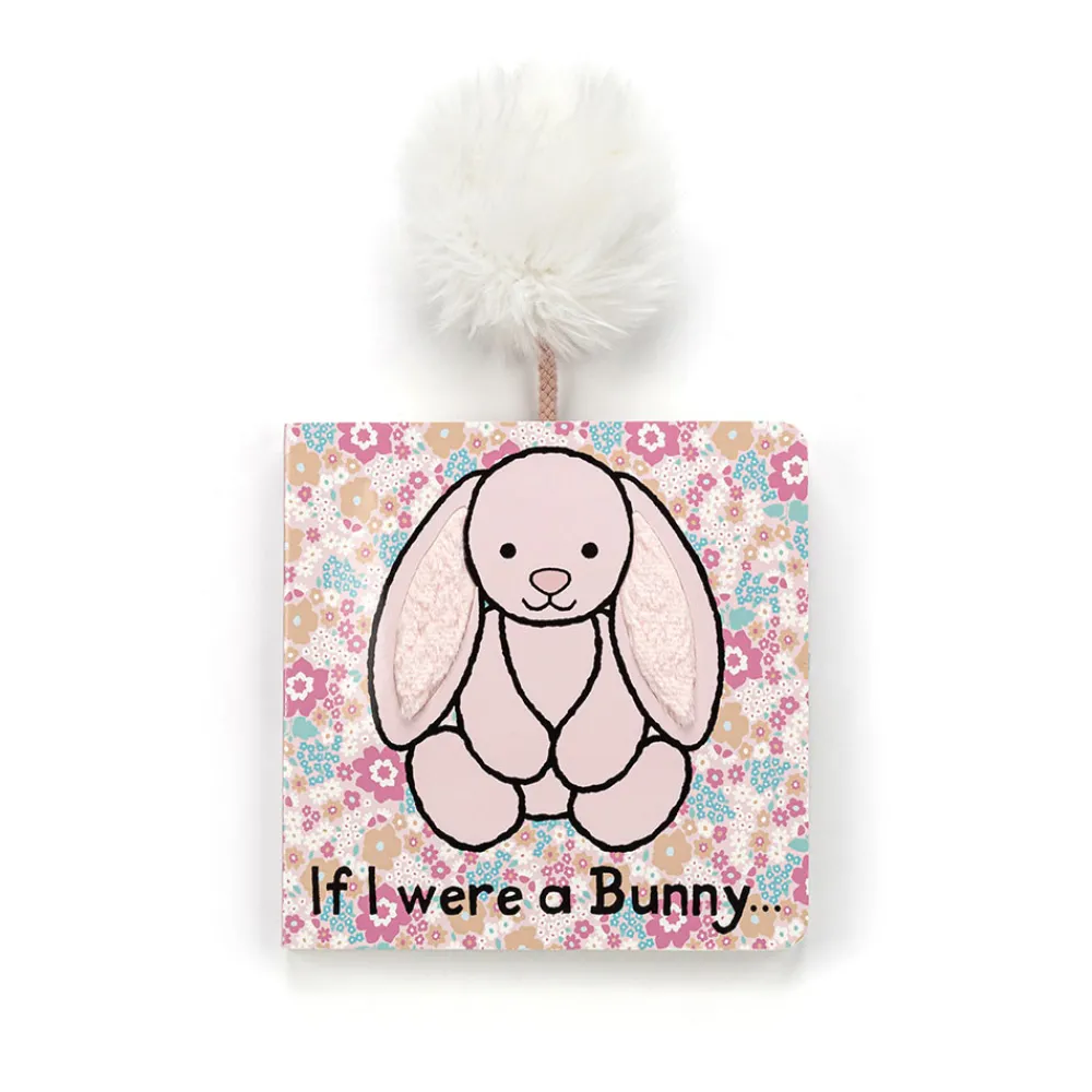 Jellycat If I Were a Bunny Book and Bashful Blush Bunny Medium