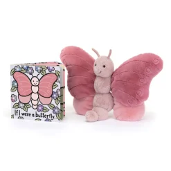 Jellycat If I Were A Butterfly Book and Beatrice Butterfly