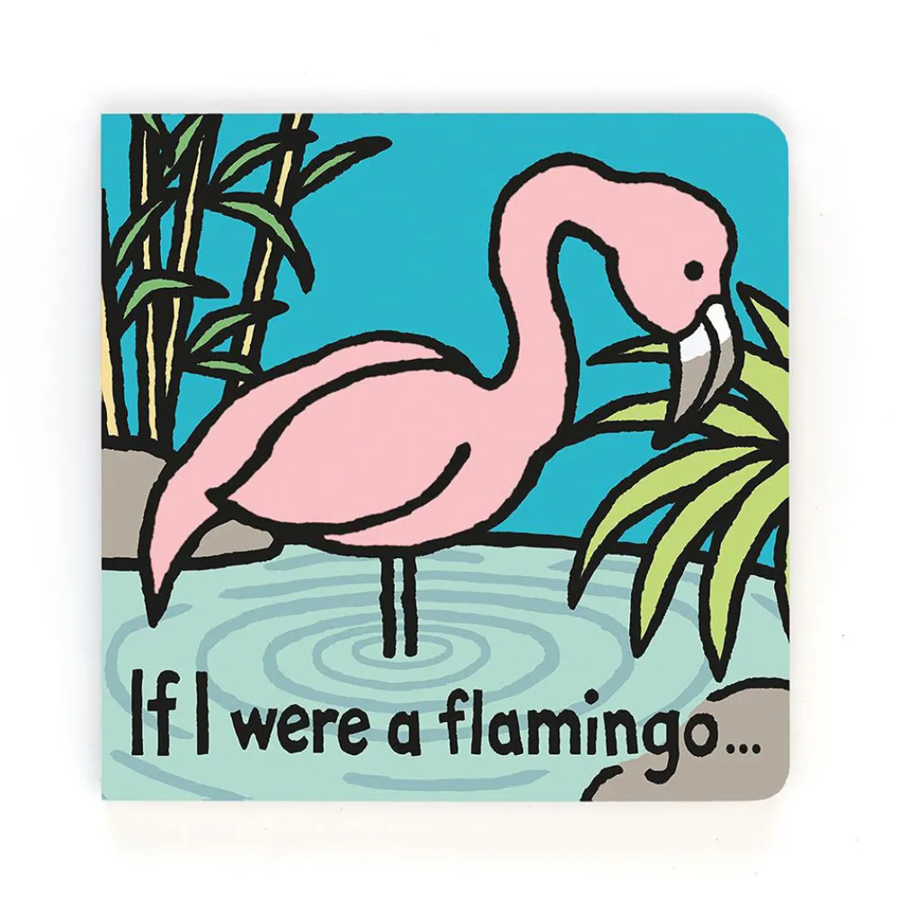 Jellycat If I Were A Flamingo Board Book