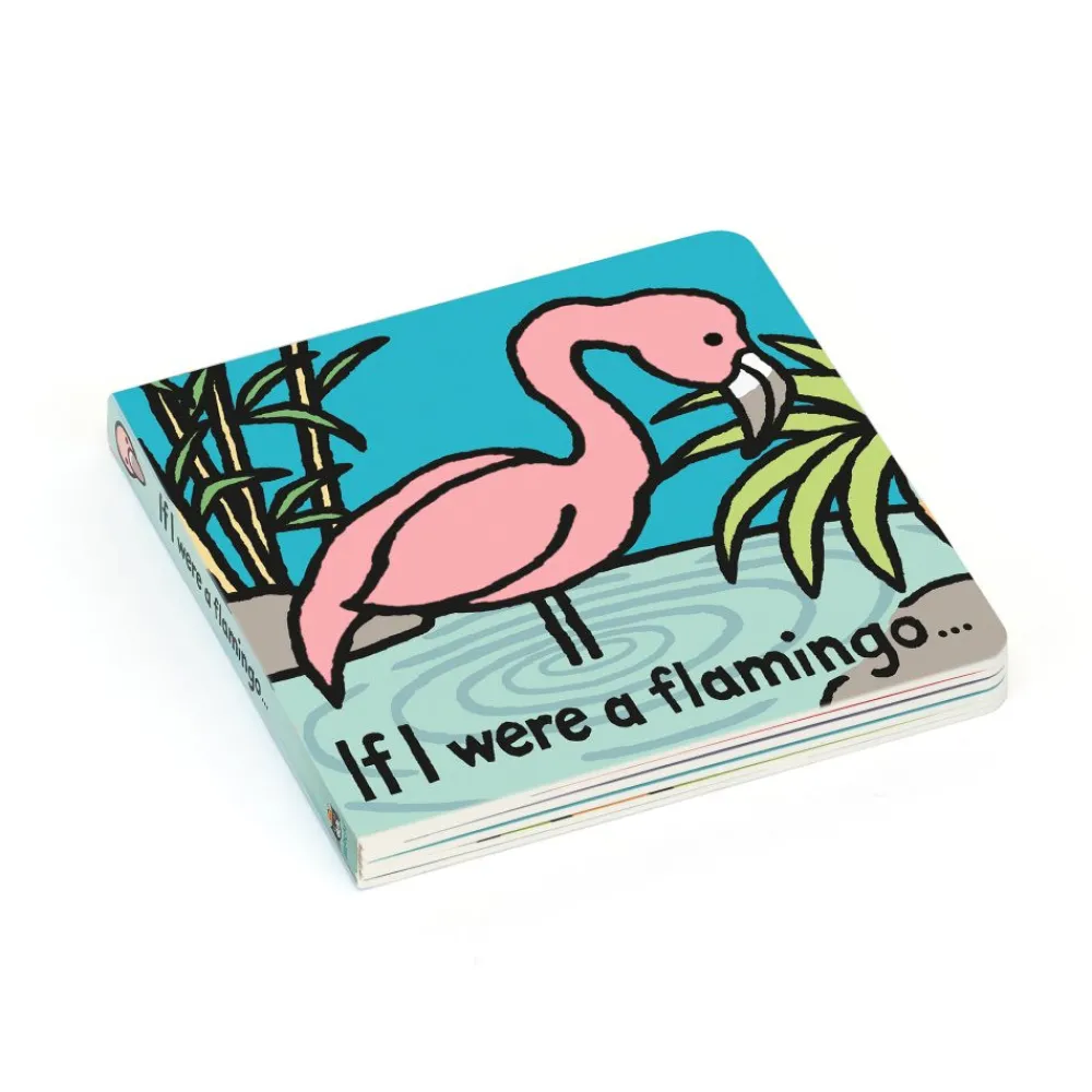 Jellycat If I Were A Flamingo Board Book