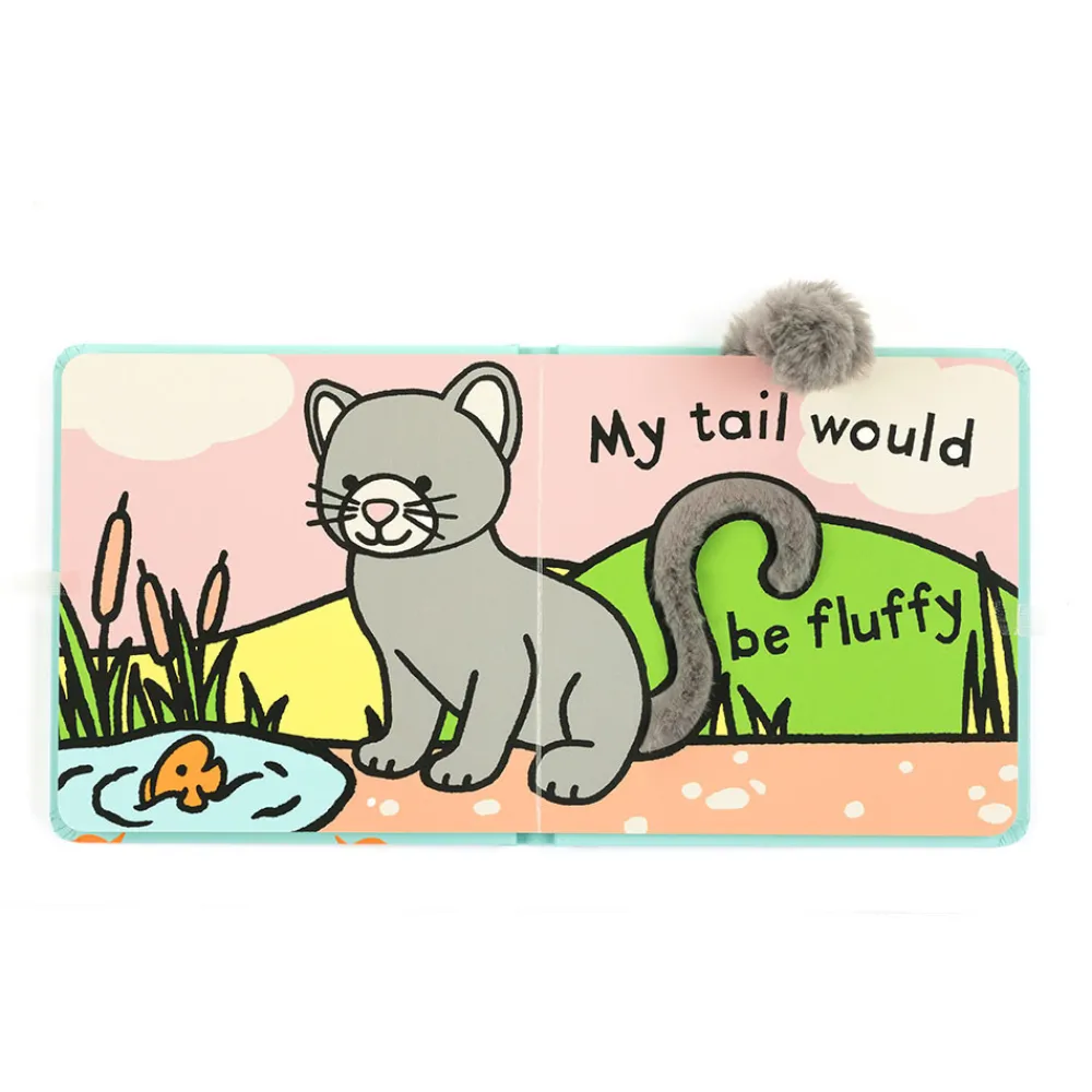 Jellycat If I Were a Kitten Board Book and Bashful Kitten Original