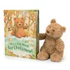 Jellycat It's a Big World Bartholomew Book and Bartholomew Bear Medium