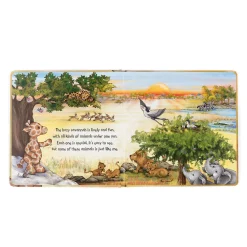 Jellycat Just Like Me Book and Bashful Giraffe Medium