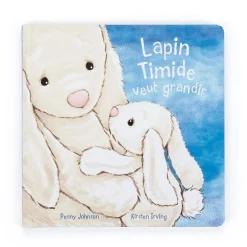 Jellycat Lapin Timide Veut Grandir Livre