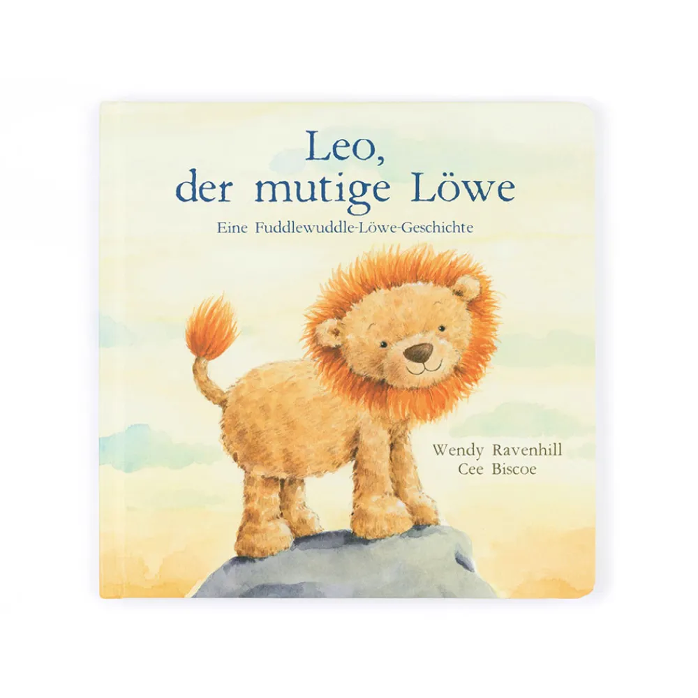 Jellycat Leo, Der Mutige Lowe Buch and Fuddlewuddle Lion Medium